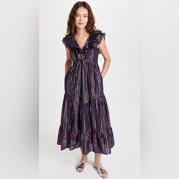 Roller Rabbit Dresses & Skirts - Roller rabbit rainbow metallic ondine dress NWOT